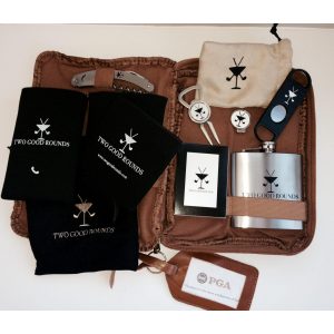 Ultimate 19th Hole Kit- Brown Leather