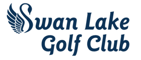swan lake logo words