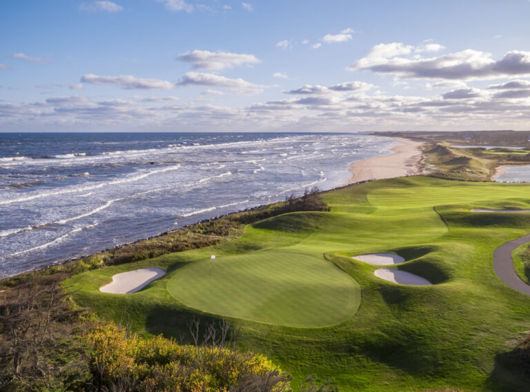 Crowbush 16 aerial behind green 768x568
