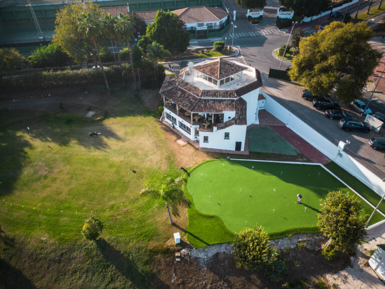 The Green Restaurant aerial 768x576