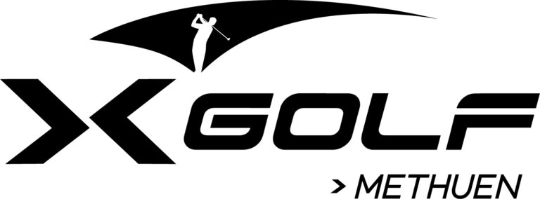 X Golf Logo Methuen Black 768x284